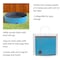 Pet Adobe Pet Adobe Foldable Pool for Dogs and Kids, Blue 361746SQQ - alternate 3